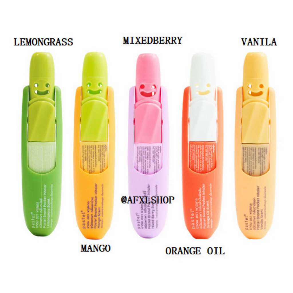Jual [Ready Stock] Inhaler Pastel Thailand Pocket Scent beli di Tofu ...