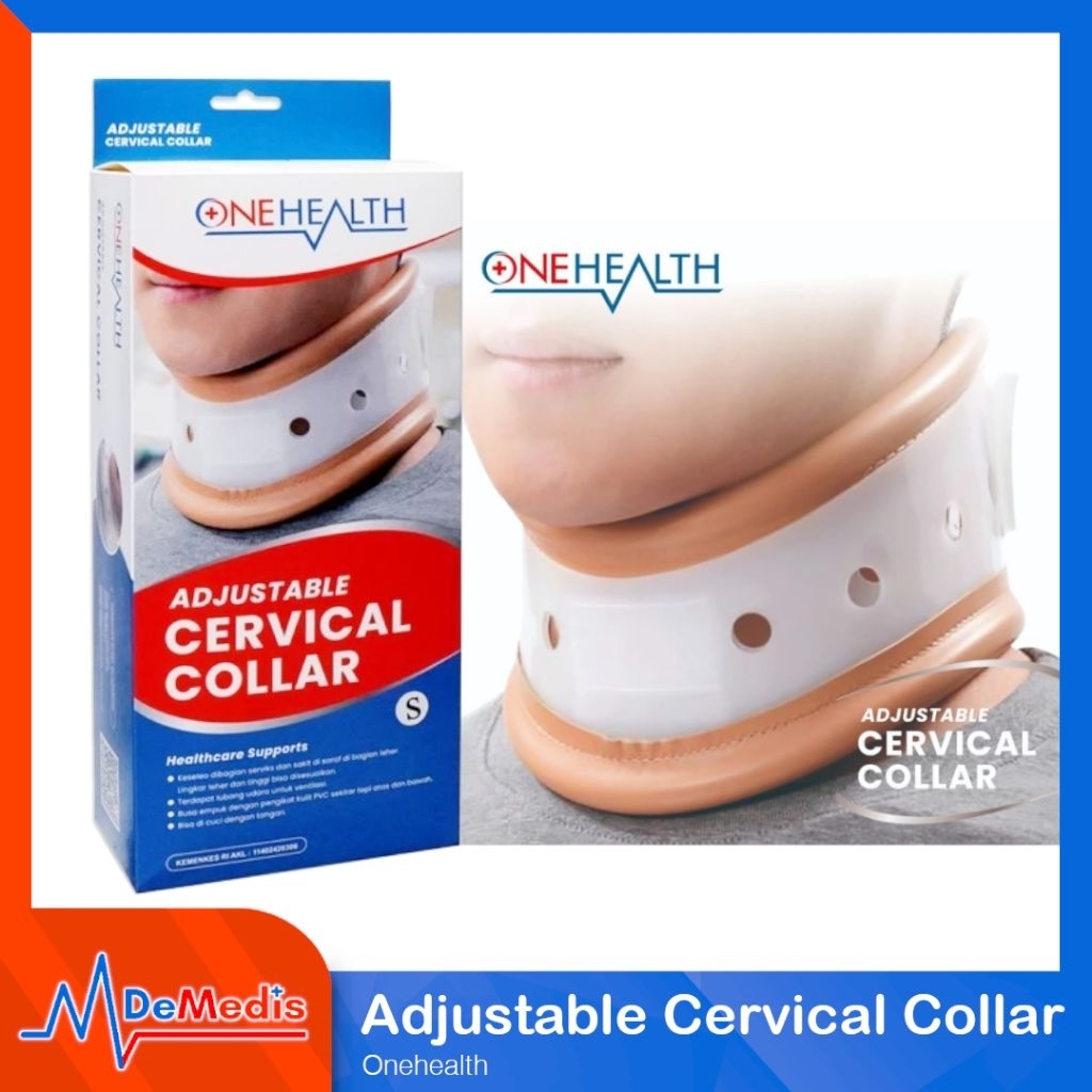 Jual Cervical Collar Rigid ONEHEALTH Alat Terapi Penyangga Leher ...