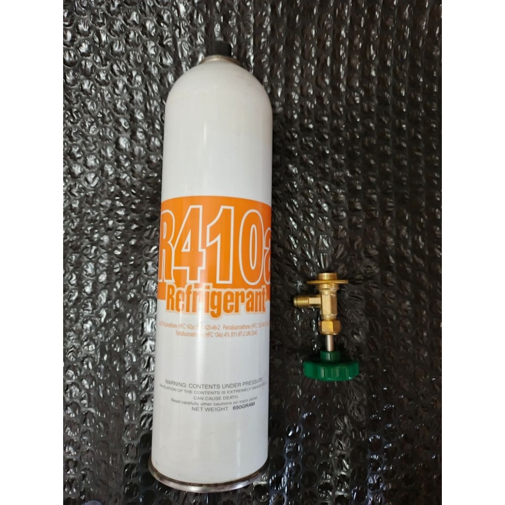 Jual FREON R410 REFRIGERANT + KRAN 650 GRAM | Shopee Indonesia