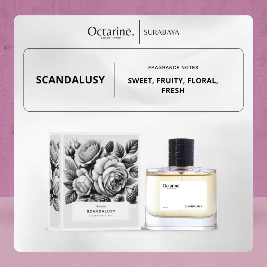 Jual Octarine - Scandalusy Parfum Wanita Aroma Sweet Fruity | Shopee ...