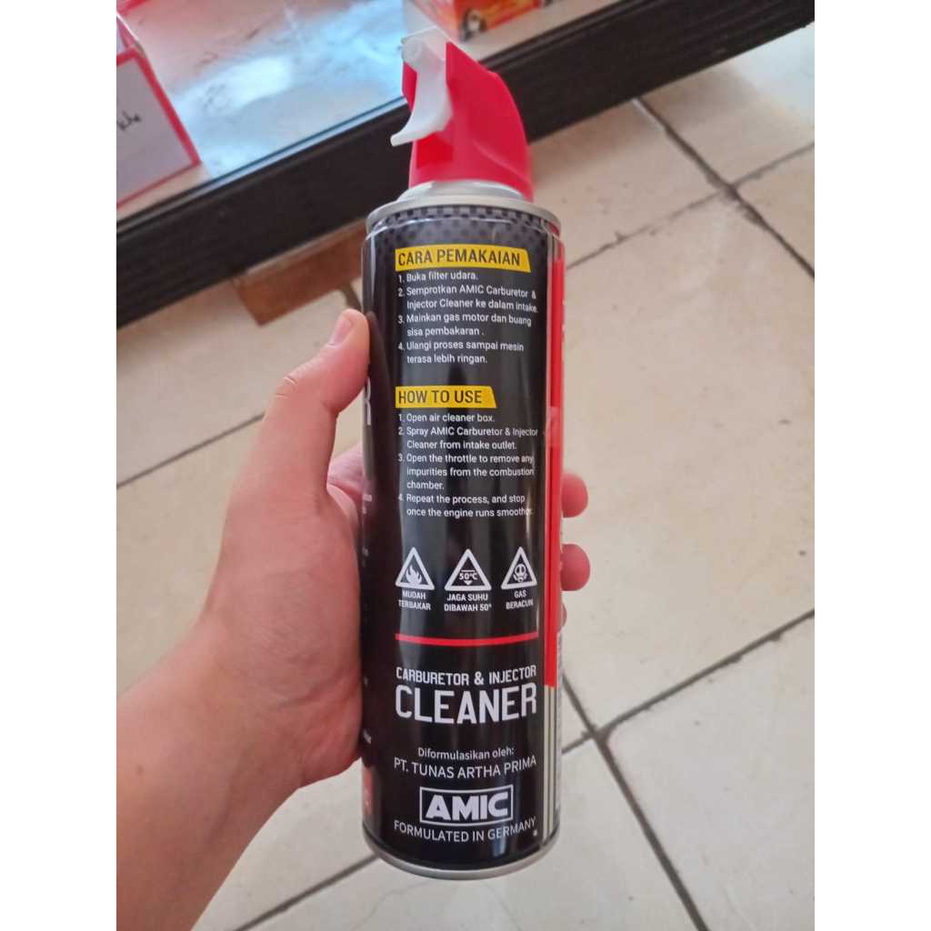 Jual CARBU CLEANER AMIC 500ML JAMINAN MUTU ORI 100% GA KALENG KALENG ...