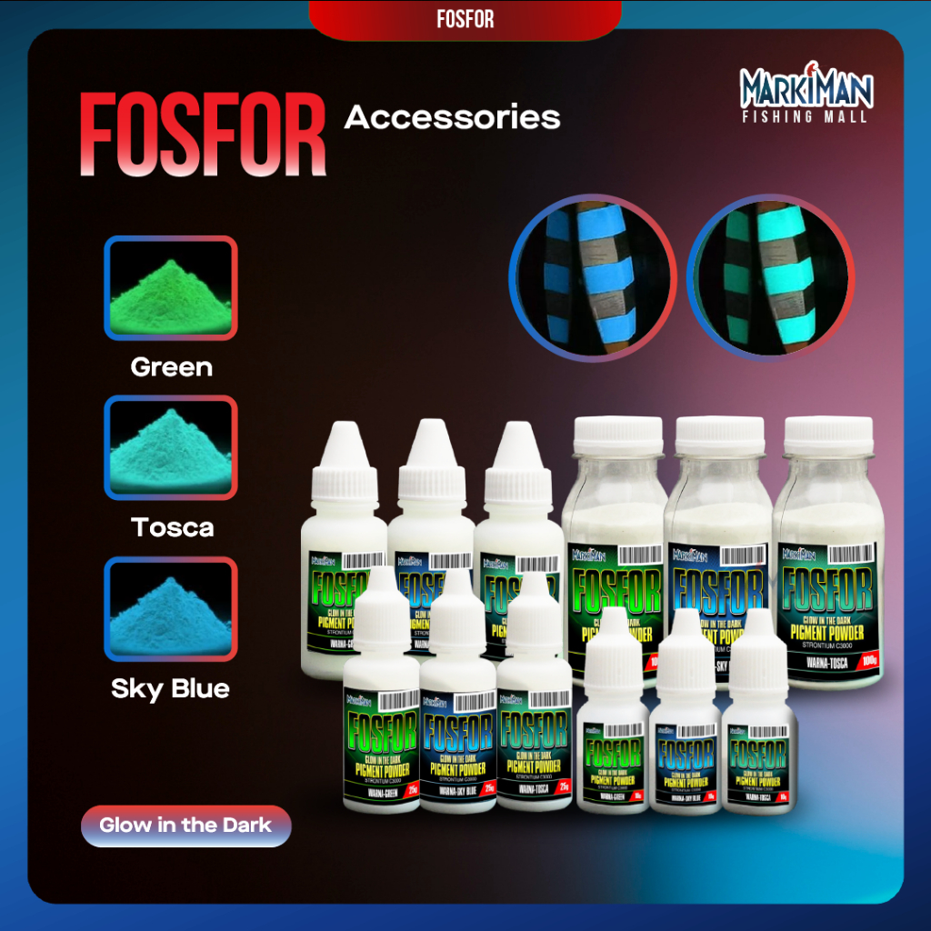 Jual Bubuk Fosfor Firelock Markiman GID Glow In The Dark Serbuk ...