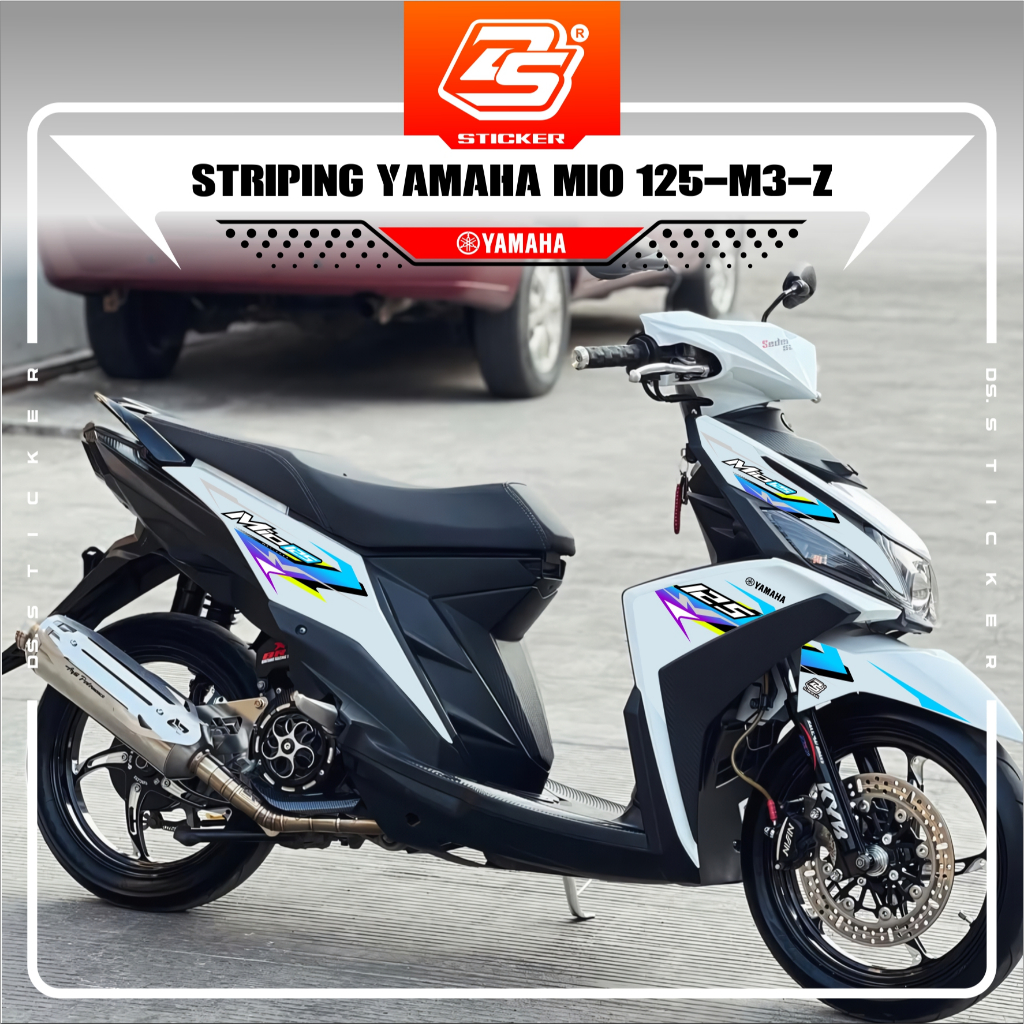 Jual Stiker Mio M3 Decal Striping Mio M3 / Mio Z / Mio 125 Premium ...