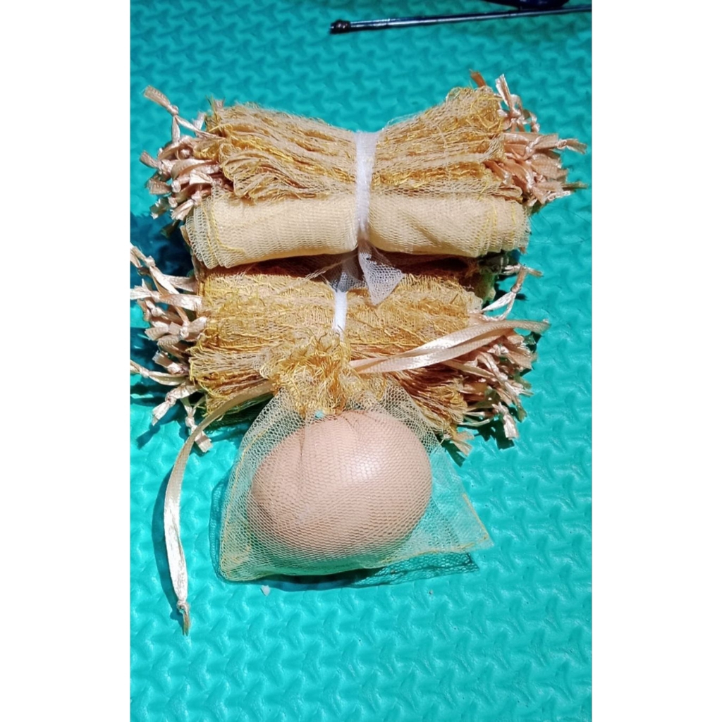 Jual (50pcs) kantong tile serut untuk wadah terlor ukuran 8x8 cm ...