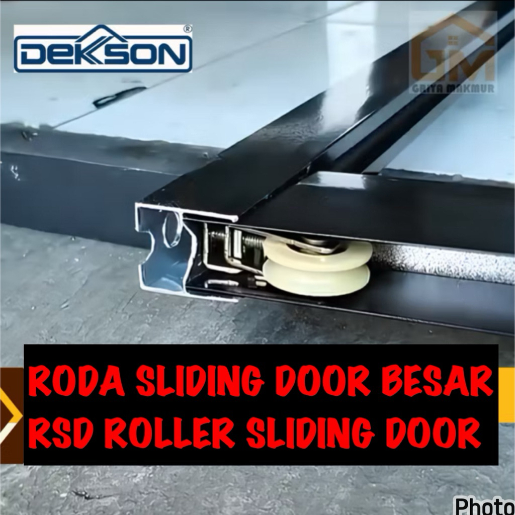 Jual roda sliding door besar dekkson rsd besar dekson roda pintu ...