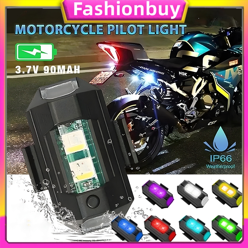 Jual 【COD]Lampu Strobo LED RGB 7 Warna - Untuk Motor & Mobil, Lampu ...
