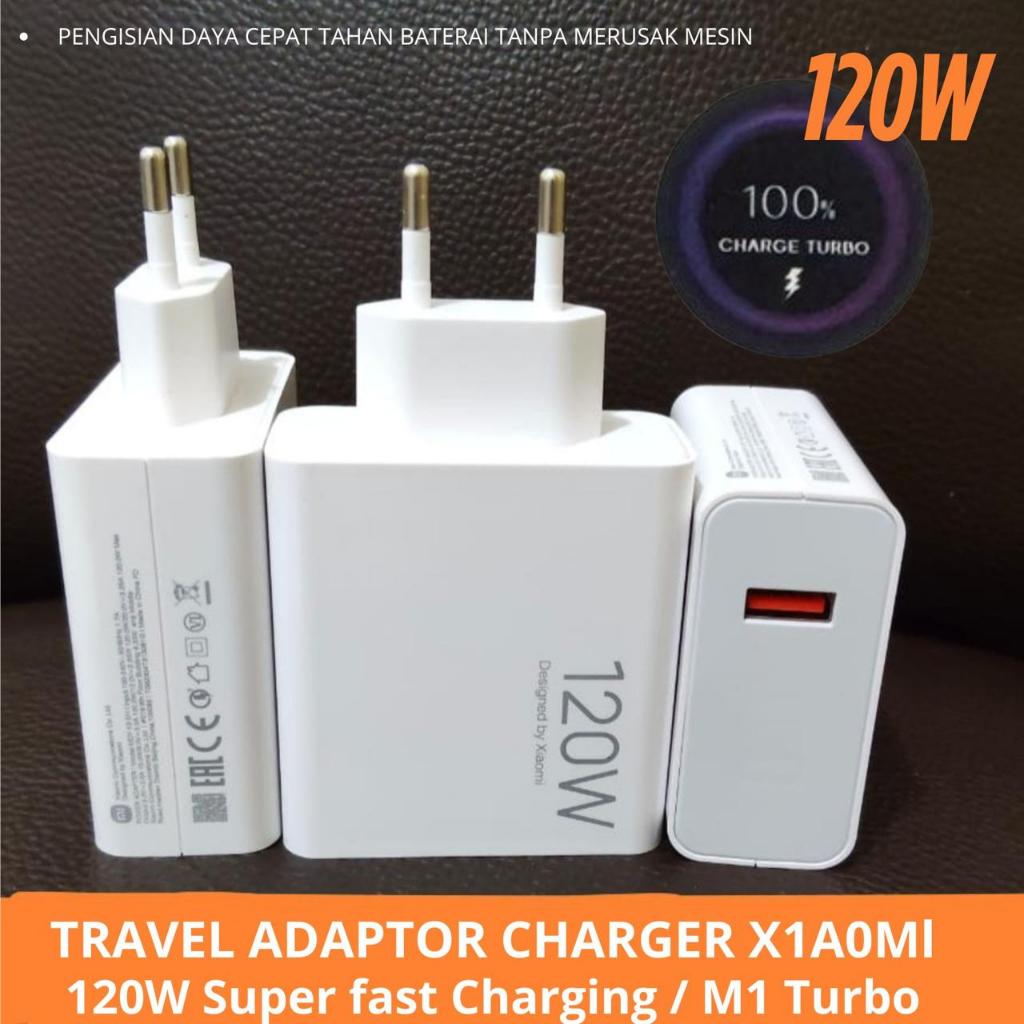 Jual travel adaptor Charger Casan 120W Watt Xiaomi Fast Charging ...
