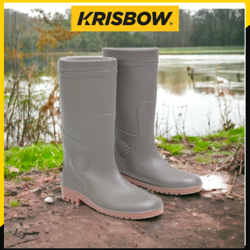 Jual Krisbow Ukuran 42 Sepatu Boots Pengaman Srsb60k3l | Shopee Indonesia