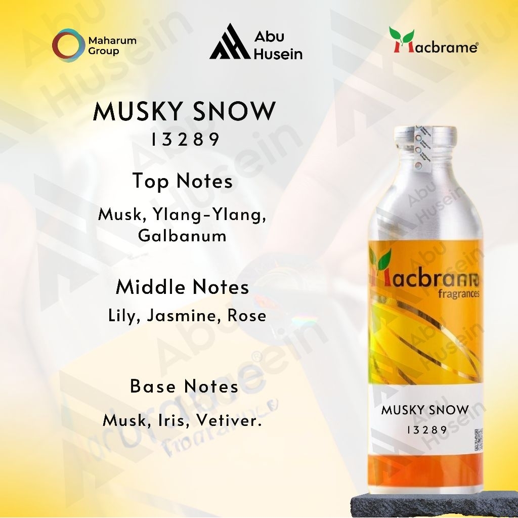 Jual MUSKY SNOW/WHITE MUSK STRONG 250ML PRODUK MACBRAME SEGEL PABRIK ...