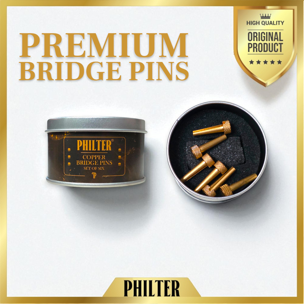 Jual Paku Penahan Copper Bridge Pin Gitar Akustik Philter Original ...