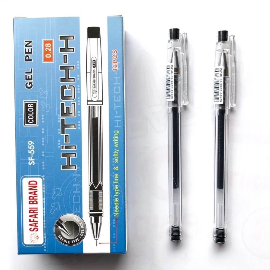 Jual Pulpen Gel Hi Tech 0.28 SAFARI BRAND / Gel Pen Hi-Tech-H Safari SF ...
