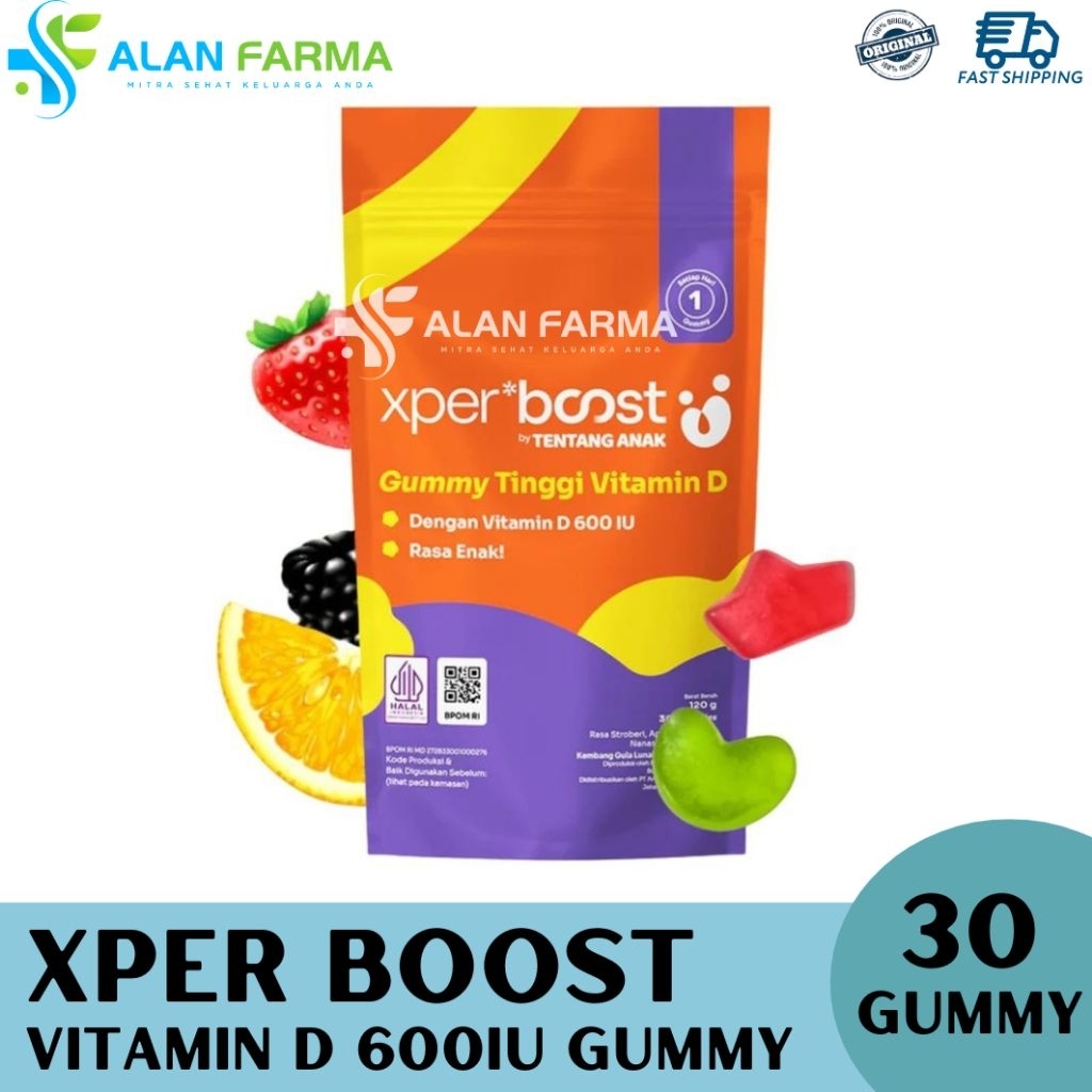 Jual Xper Boost Gummy isi 30 Gummy 120 gram | Expert Boost | Xpert ...