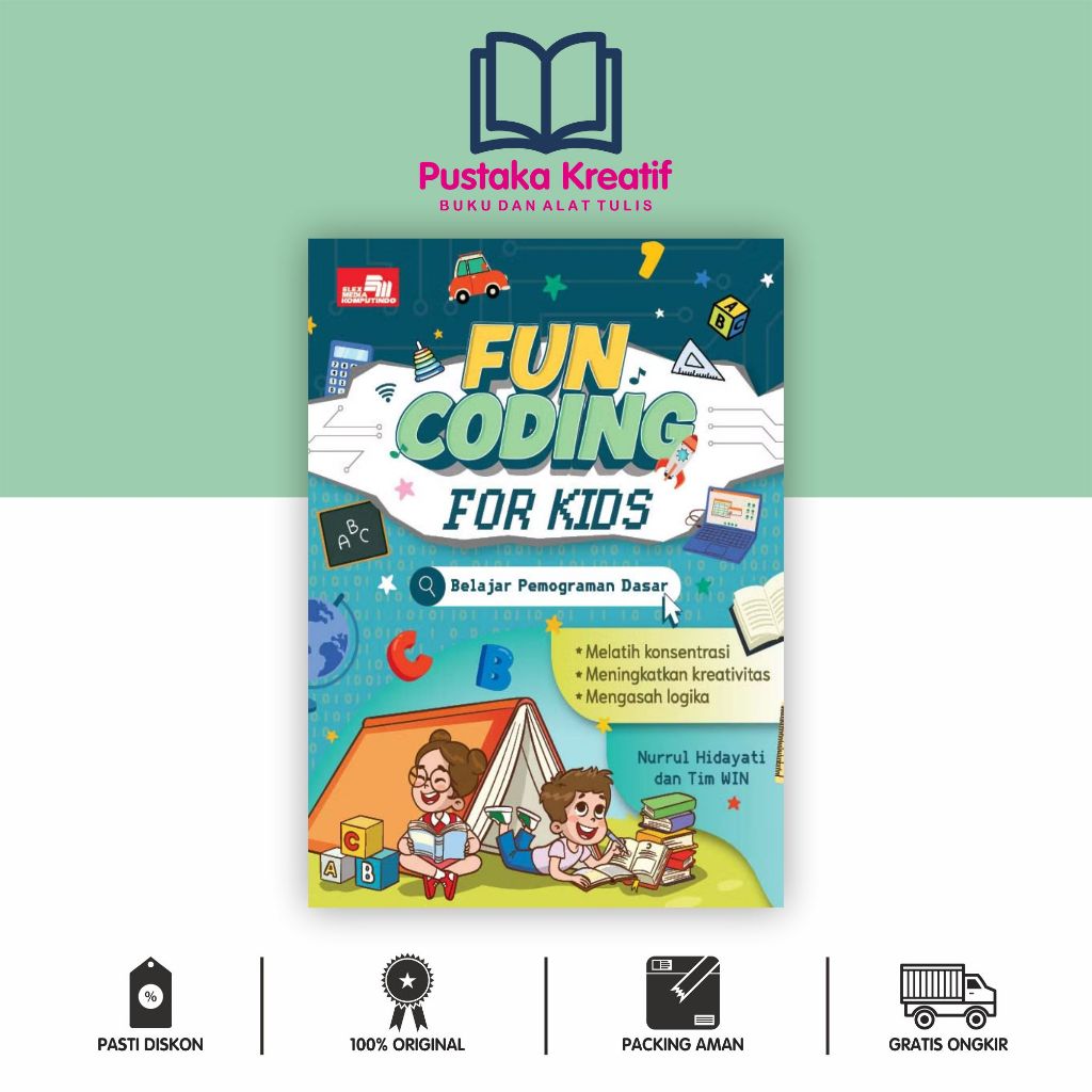 Jual Fun Coding for Kids - Belajar Pemograman Dasar-Nurul Hidayati ...