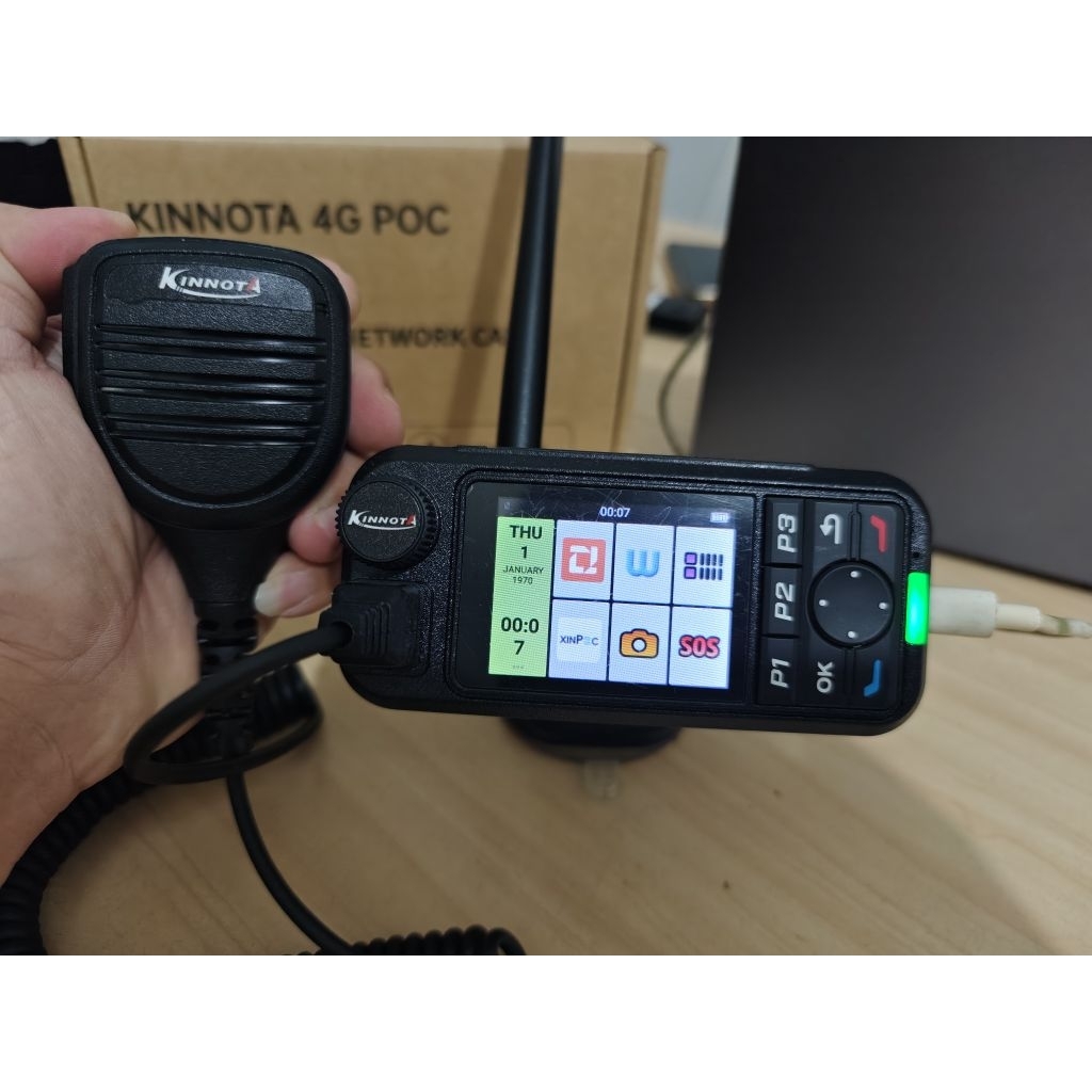 Jual Radio rig POC kinnota R660 4G android 8.1 zello, teamspeak, mumble ...