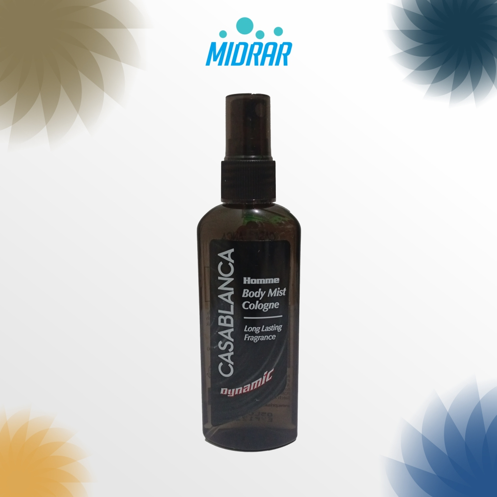 Jual CASABLANCA PARFUM BODY MIST COLOGNE DYNAMIC (HITAM) 100ml | Shopee ...