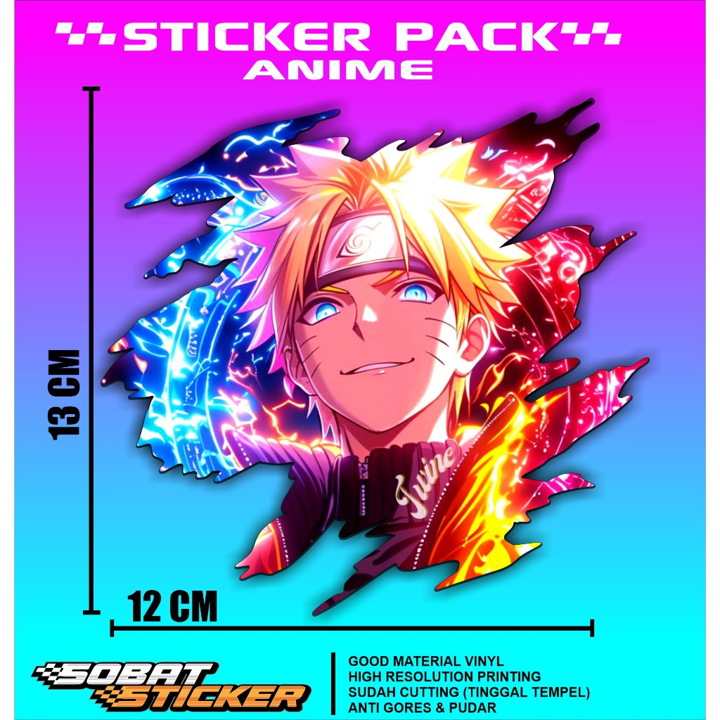 Jual STICKER VINYL ANIME UNIVERSAL /STICKER VINY…
