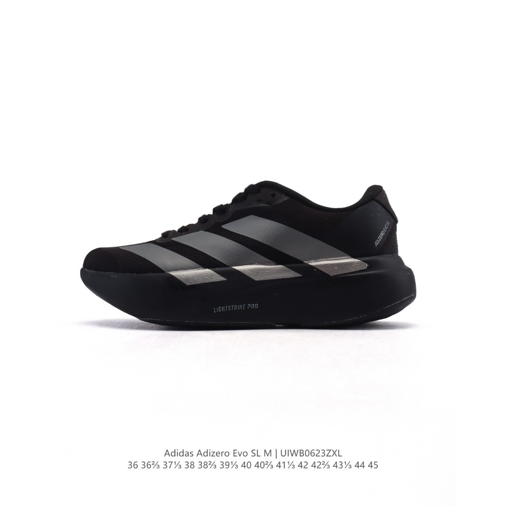 Jual Adidas Adizero Evo SL Black Iron Metallic JR4888 Original Running ...