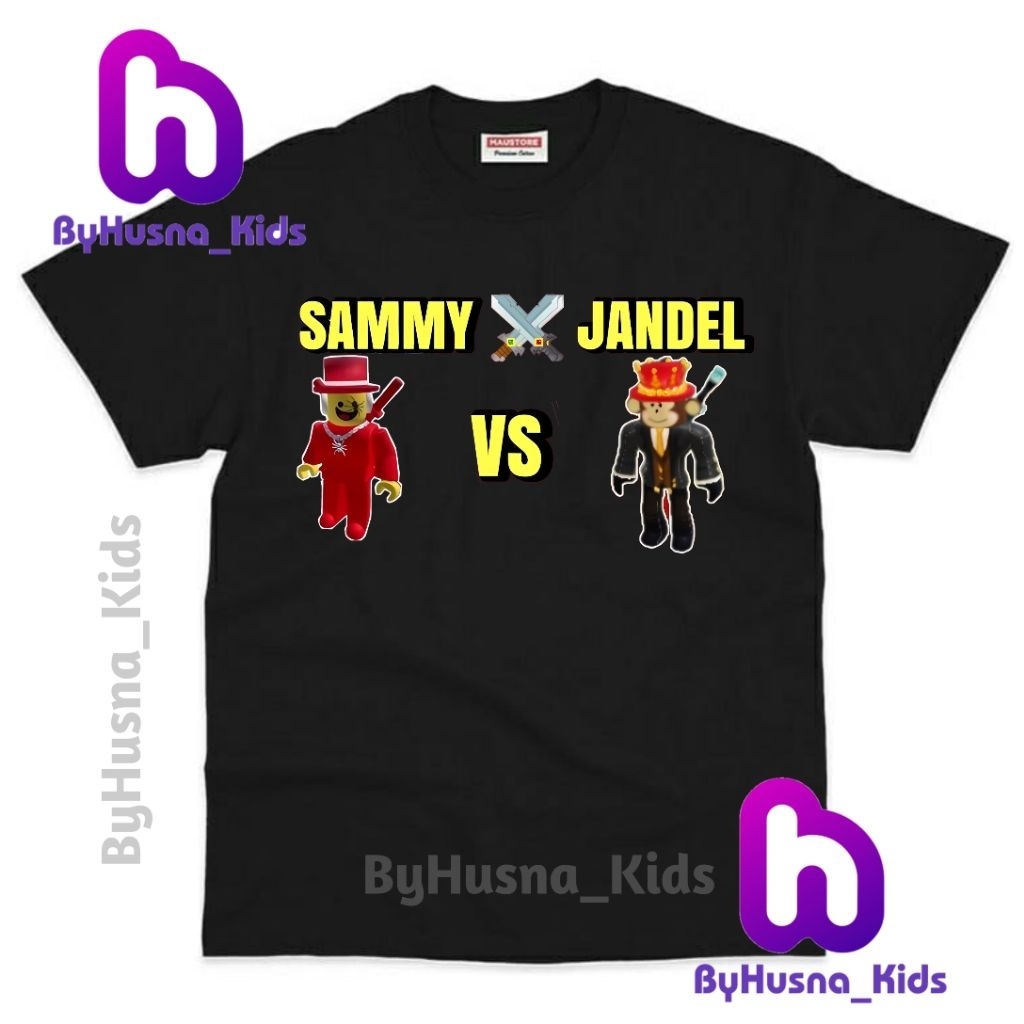 Jual BAJU ANAK KAOS ANAK ROBLOX SpyderSammy Spyder Sammy X JANDEL X ...