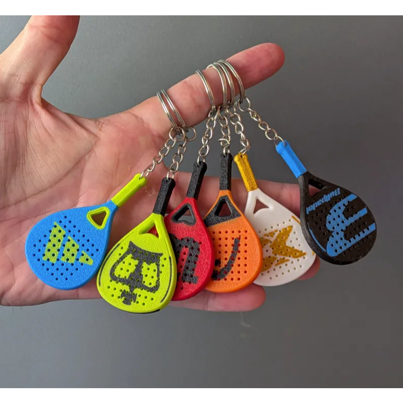 Jual Padel Racket Keychain Gantungan Kunci Mini Raket Padel Adidas ...
