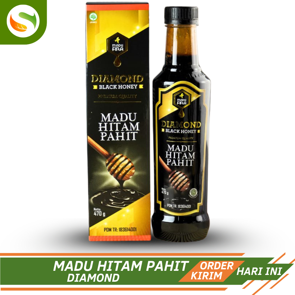 Madu Hitam Pahit Diamond MengatasiKencing Manis Kolesterol Diabetes Rematik