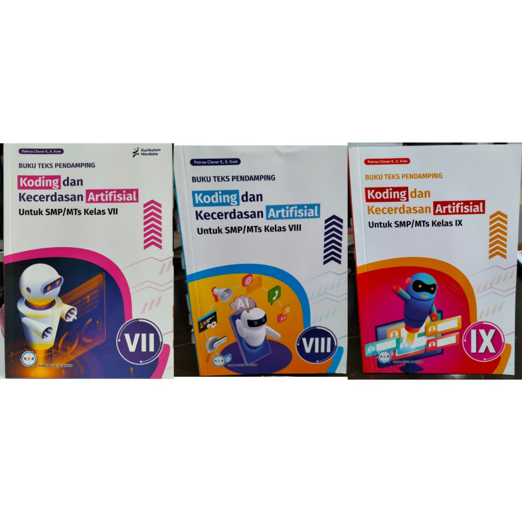 Jual BUKU KODING DAN KECERDASAN ARTIFISIAL UNTUK SMP/MTS | Shopee Indonesia