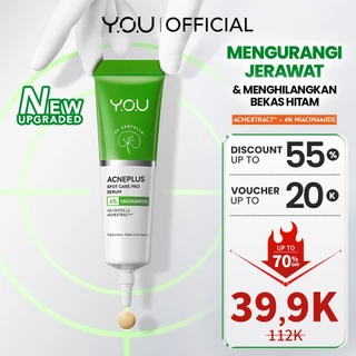 [NEW UPGRADED] YOU AcnePlus Spot Care Pro Serum Obat Totol Jerawat B5 Barrier Moisturizer Gel Obat Bekas Jerawat Kulit Sensitif Kulit Berjerawat [Hot Selling]