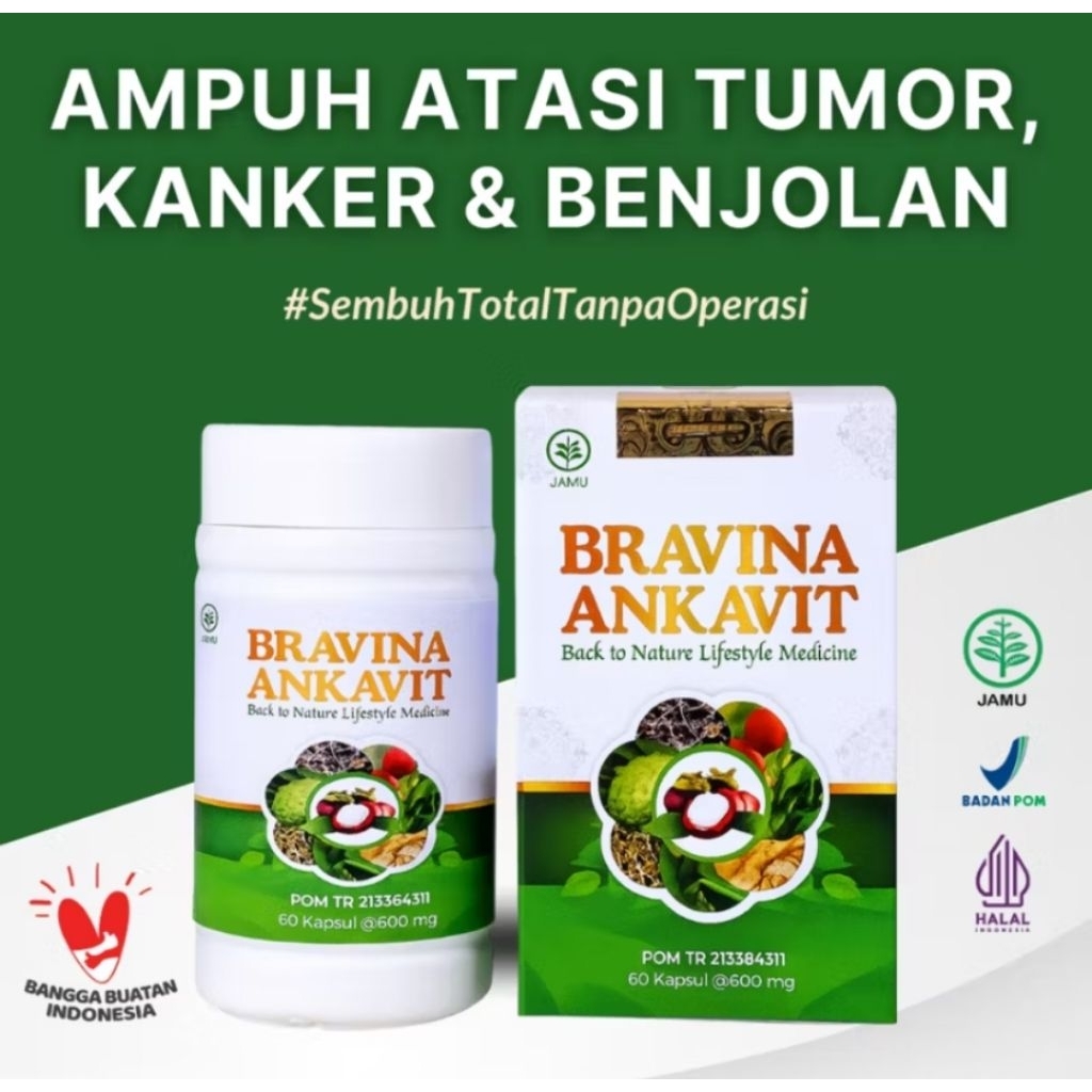 Obat Kanker Tumor Benjolan diabetes Jantung Herbal Alami ( BRAVINA ANKAVIT )