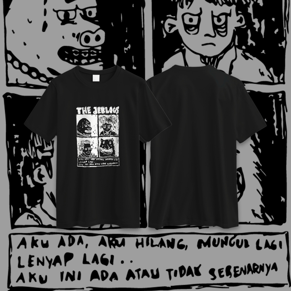 Jual Tshirt The Jeblogs Aku Ada | Shopee Indonesia