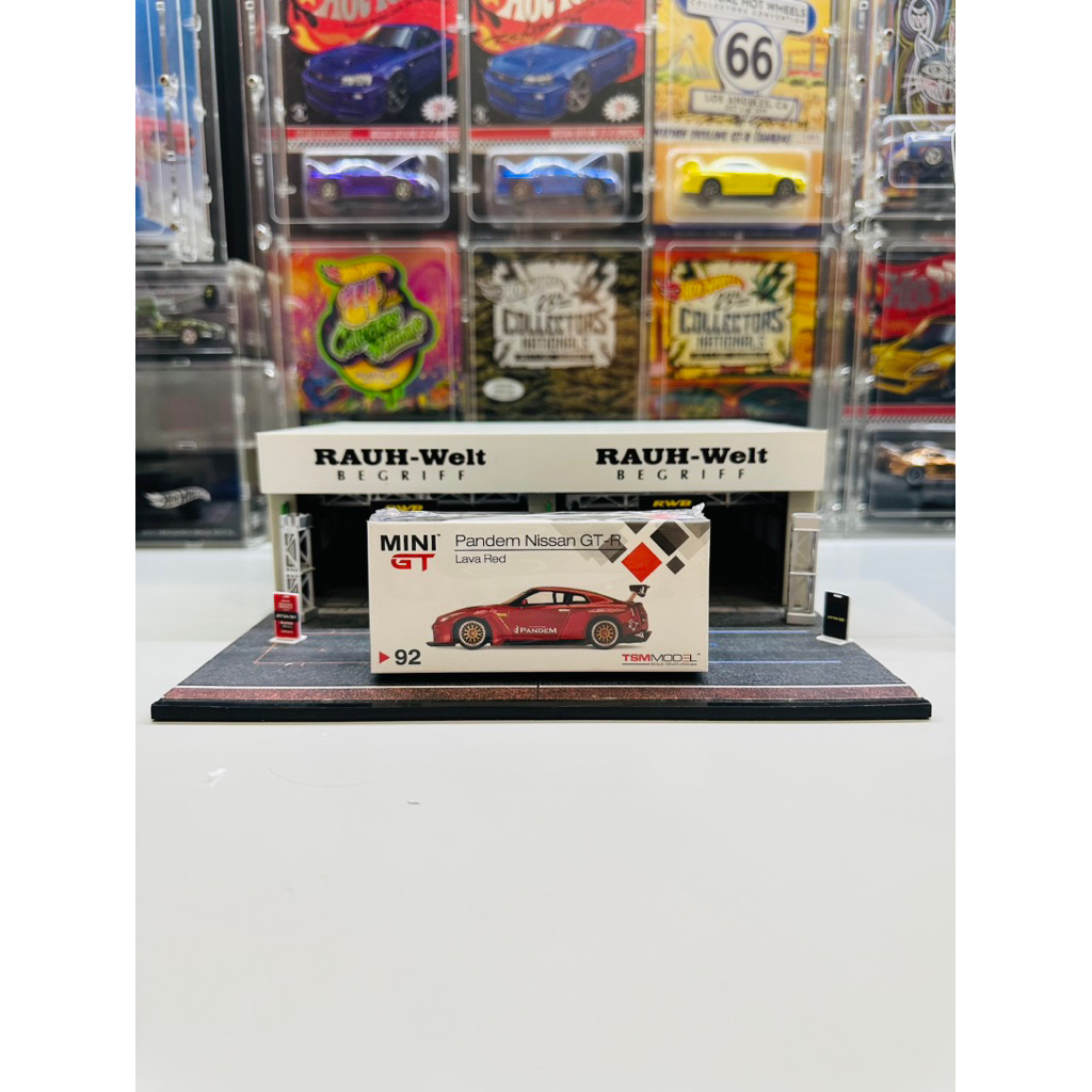 Jual Mini GT No 92 Pandem Nissan GTR R35 Lava Red | Shopee Indonesia
