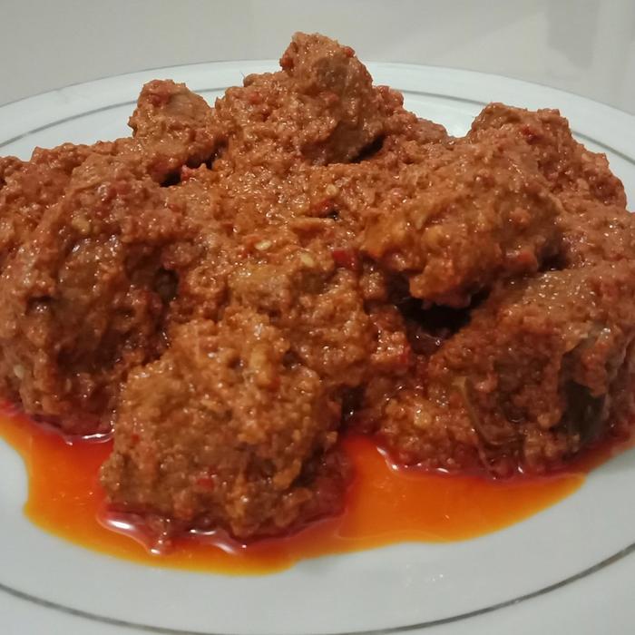 Jual RENDANG DAGING SAPI KHAS MINANG / RENDANG PADANG ENAK 12 gram ...