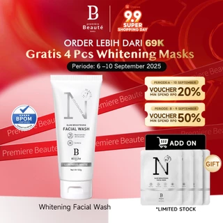 PREMIERE BEAUTE Facial Wash Niacinamide Centella Luminous White Glow Brightening 100g Face Wash Amino acid Hyaluronic acid Blackhead Removal Calming Peeling Dark Spot cleanser