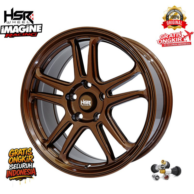 Jual VELG RACING R17 XPANDER TERIOS RUSH ALMAZ INNOVA STARGAZER CIVIC ...