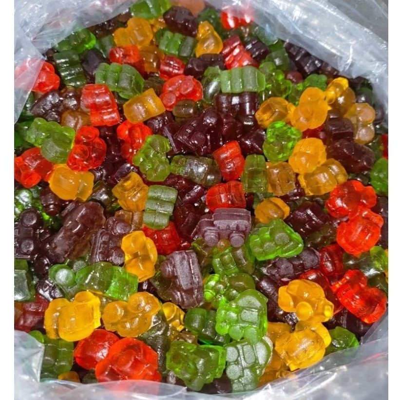 Jual PERMEN JELLY KILOAN,rasa asam manis 500gr varian bentuk HALAL ...