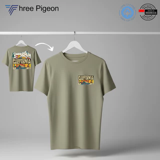 Three Pigeon Premium Quick Dry T-shirt California