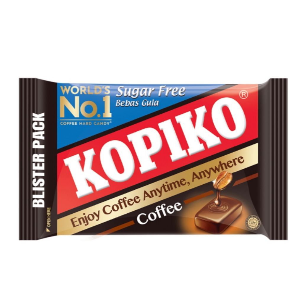 Jual Kopiko Blister Permen Kopi Rendah Gula Less Sugar 32gr | Shopee ...