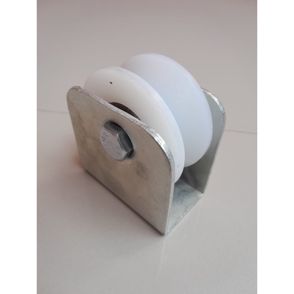 Jual Roda pagar nilon rel bulat dan siku | Shopee Indonesia