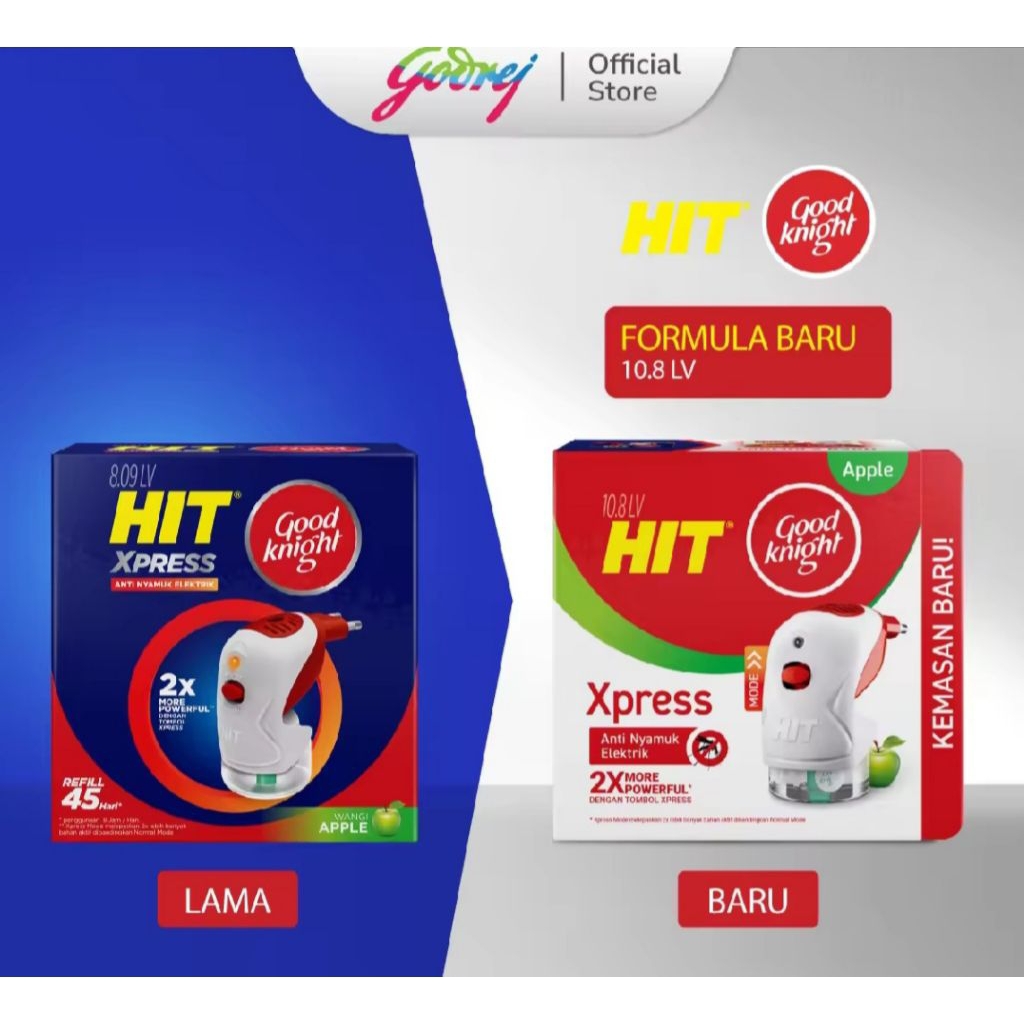 Jual Hit Anti nyamuk Elektrik HIT EXPRESS Good Knight Alat + Refill ...
