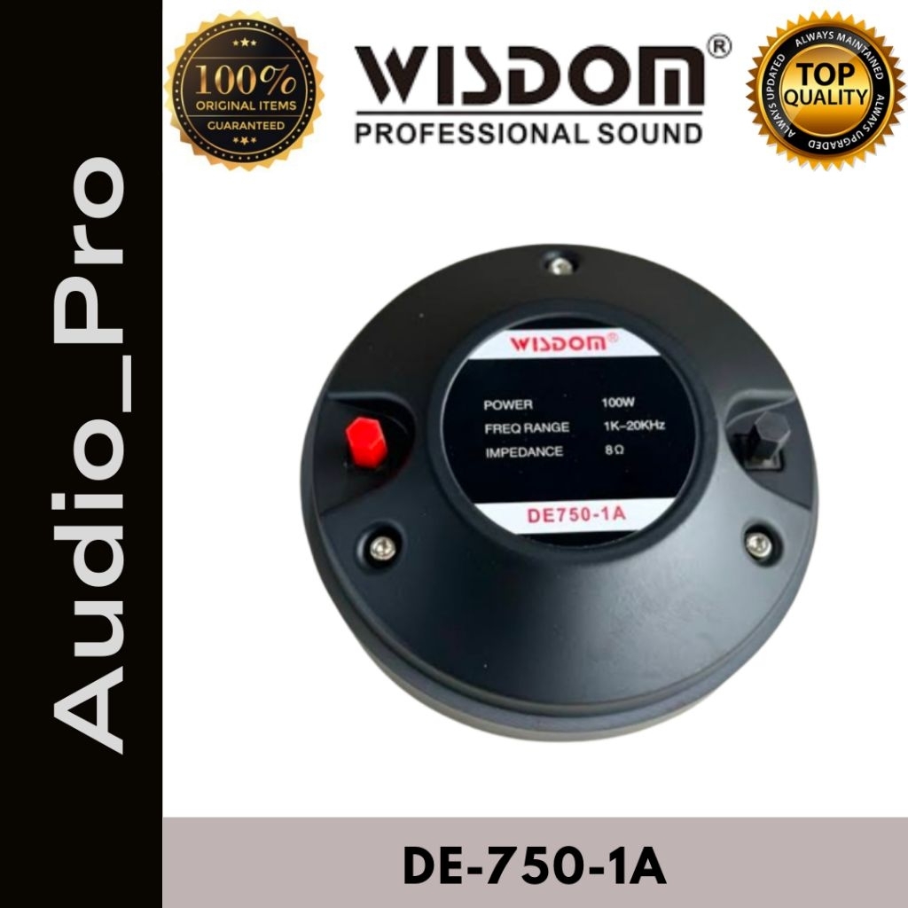 Jual Driver Tweeter Wisdom DE-750 1A | Shopee Indonesia