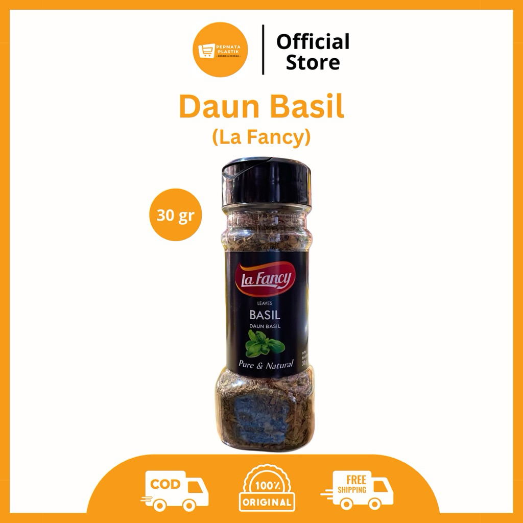 Jual La Fancy Foods Daun Basil 100% Murni 30 gr | Shopee Indonesia
