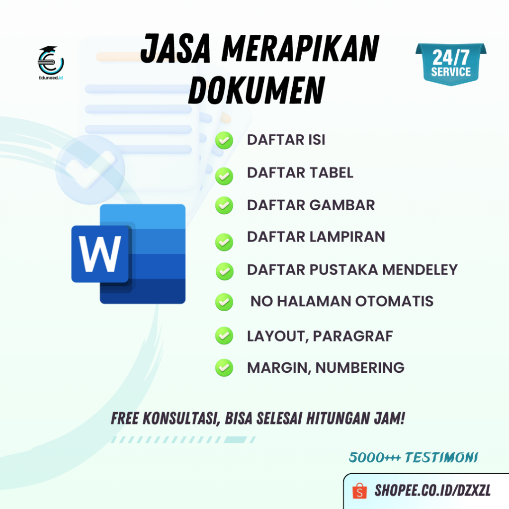 Jual Jasa Merapikan Dokumen – Cepat, Rapi, Sesuai Panduan Kampus ...