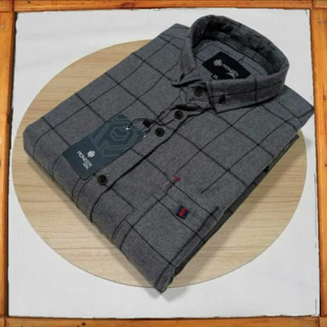 Kemeja Pria Dewasa Flanel Lengan Pendek Casual Kotak Catur Motif Fashion Premium