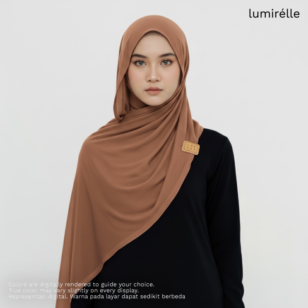 Jual Hijab Pashmina Viscose Adem Warna Earthy | Lumirélle Classic Modal