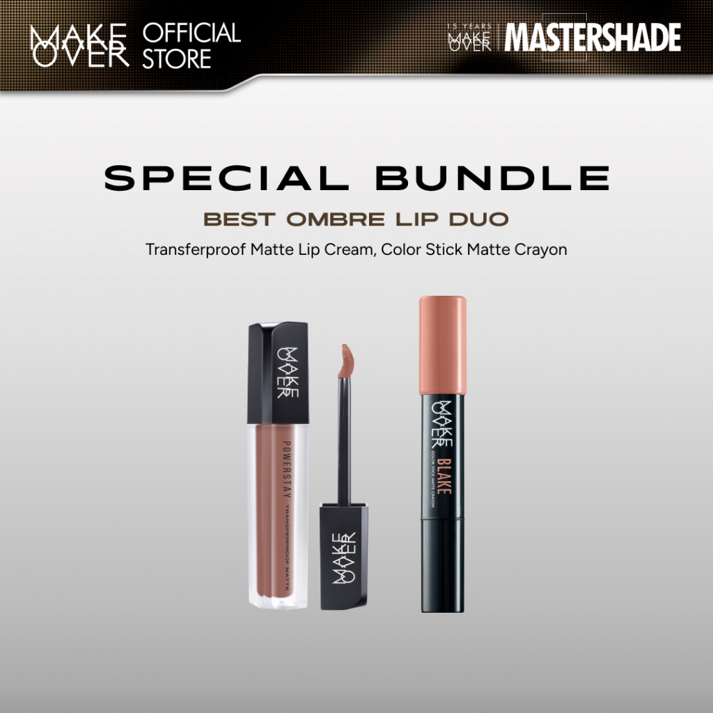 Jual [SPECIAL 12.12 MASTERSHADE] MAKE OVER Glam Lip Statement | Matte ...