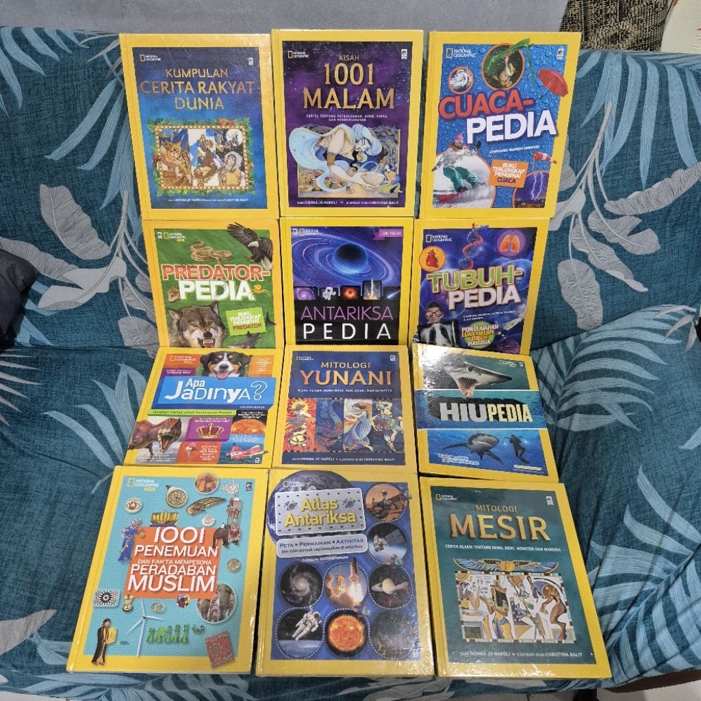 Jual HARD COVER National Geographic Pedia Sainspedia Kucingpedia ...