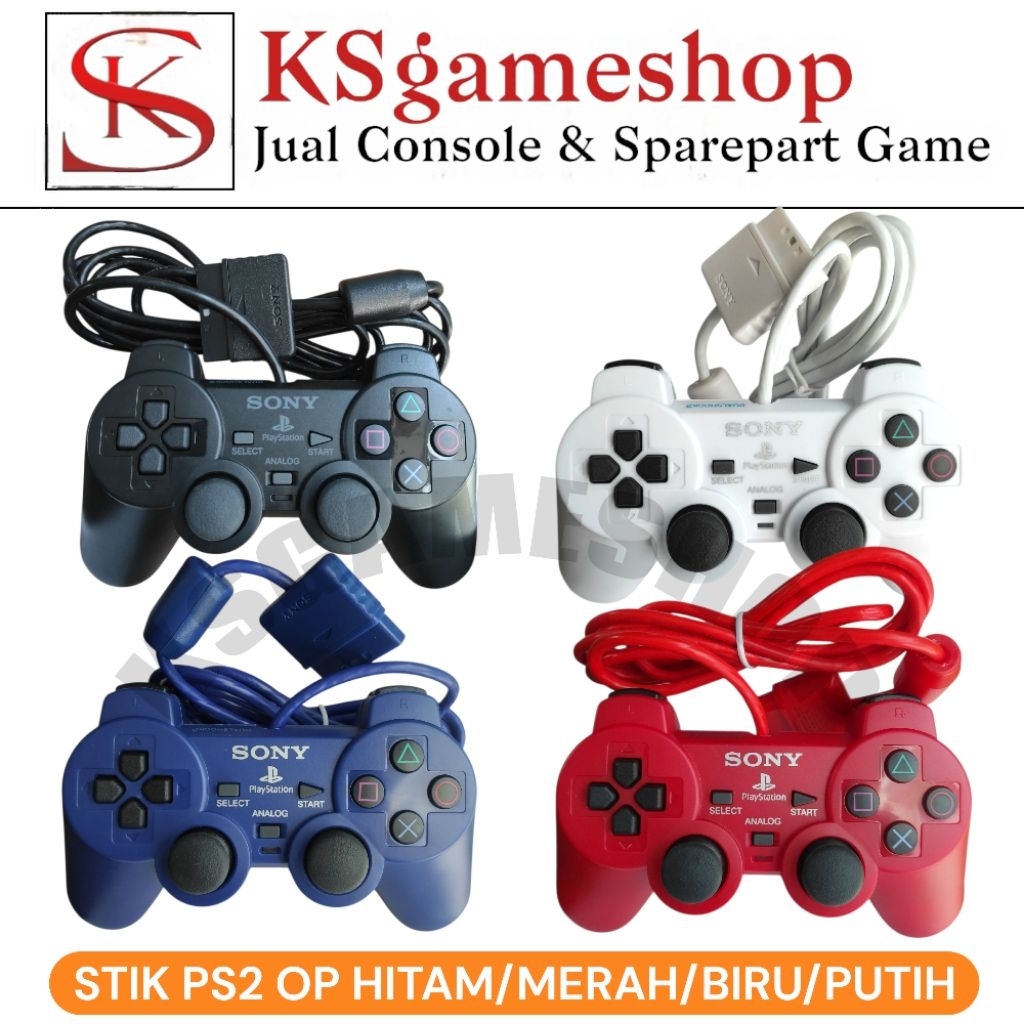 Jual Stik Ps2 Op Ori Pabrik Kabel Serat 2 Motor Stik Op Ps2 Stik Ps2 ...