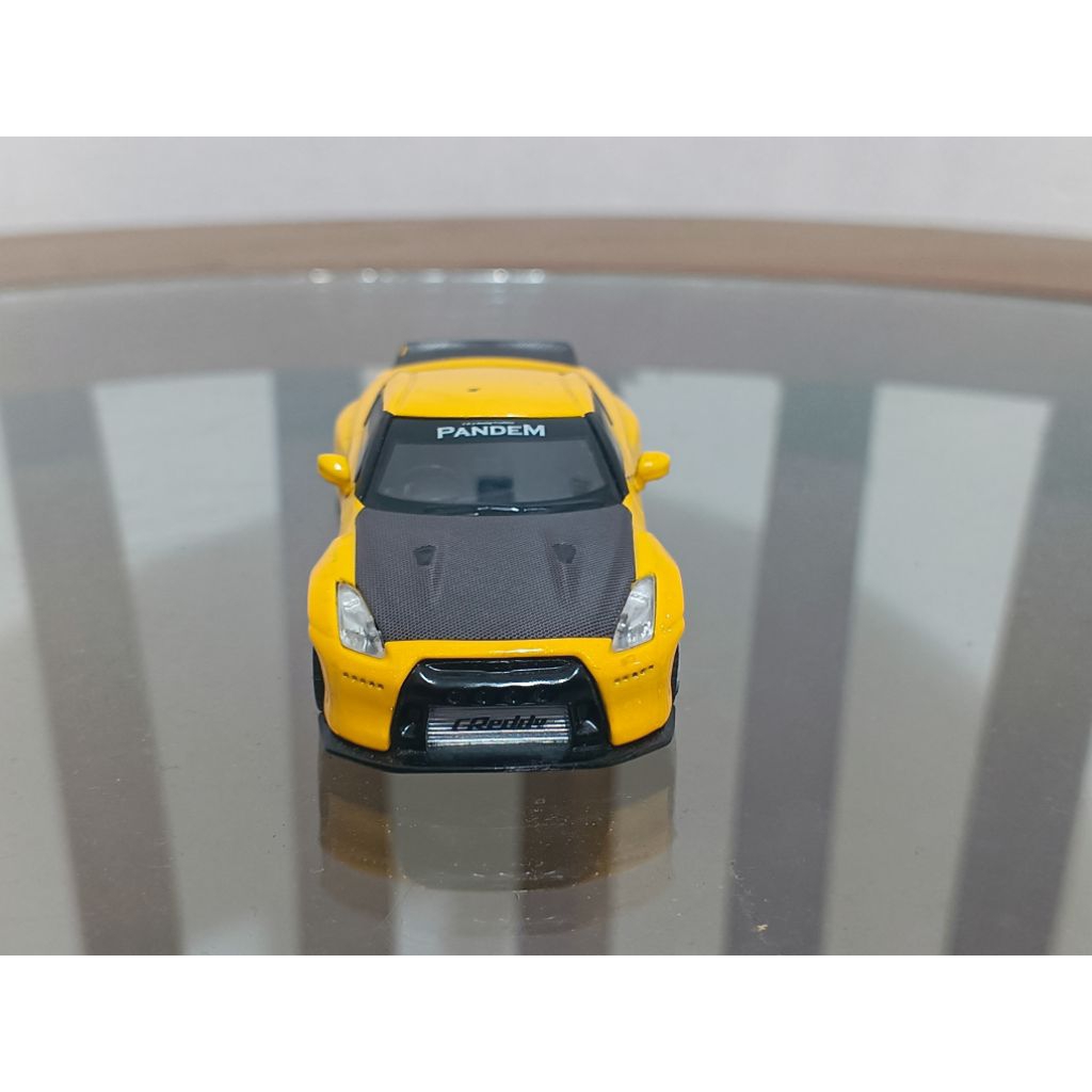 Jual Mini GT R35 Pandem yellow | Shopee Indonesia