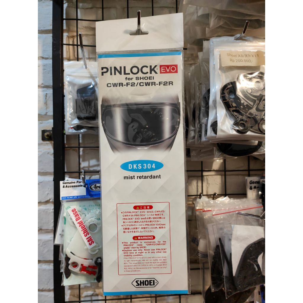 Jual pinlock EVO original for Shoei X-fifteen | Shopee Indonesia