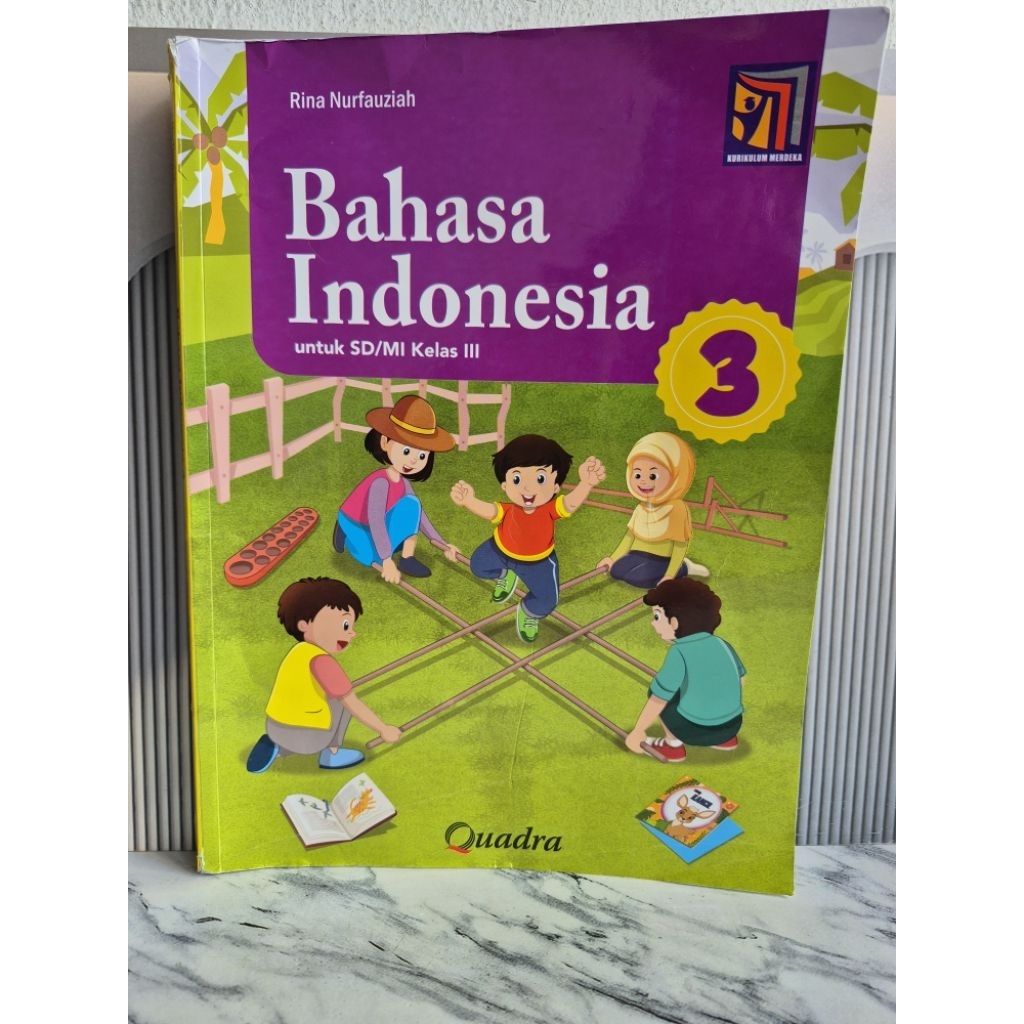 Jual Buku Sekolah Bahasa Indonesia Untuk SD Kelas 3 Quadra Original ...