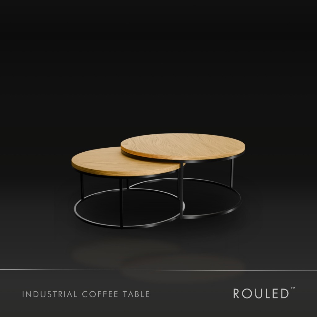 Jual ROULED - Nested Coffee Table / Meja Tamu Tumpuk Minimalis ...