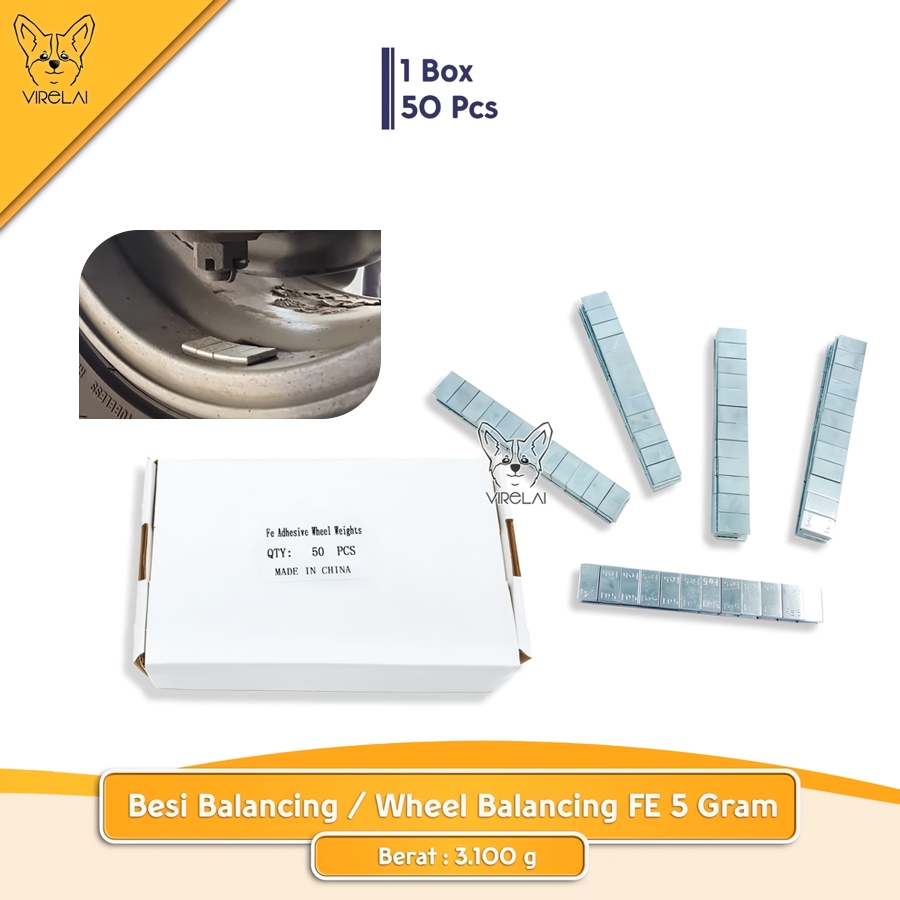 Jual Besi Balancing Tempel / Balance bukan timah /wheel balancing FE 5 ...
